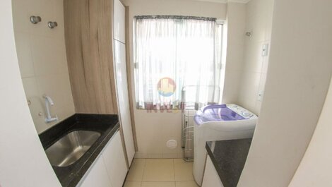 Aluguel apartamento com vista mar em Bombas