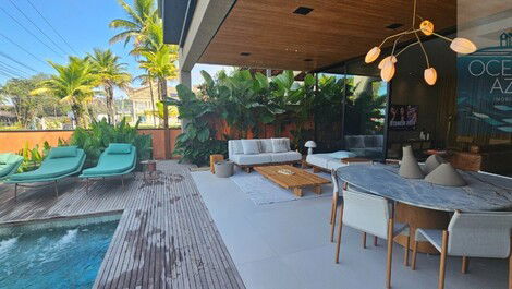 Houses for Vacation Rental - Juquehy - av. from the beach, with 4 suites,...