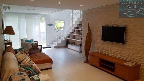 House for Seasonal Rent - Juquehy - 100m from the beach, with 4 bedrooms....