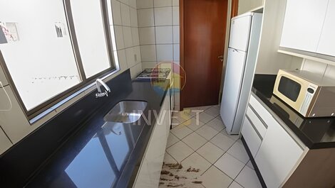 Apartamento en alquiler frente a 2 dormitorios y vista al mar.