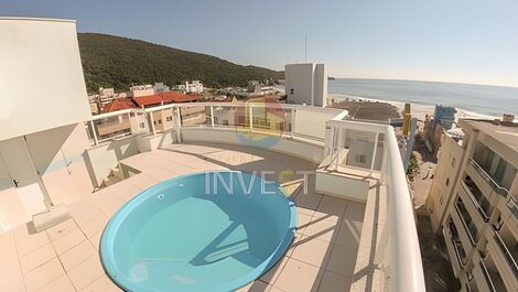 Aluguel Cobertura com piscina e vista mar emBombas