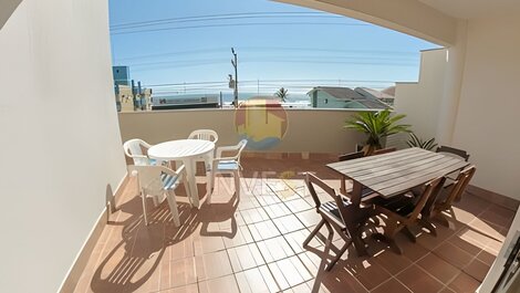 Apartment for rent in front of the avenue, sea view in Bombas