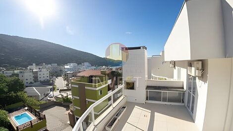 Aluguel Cobertura com piscina e vista para o mar