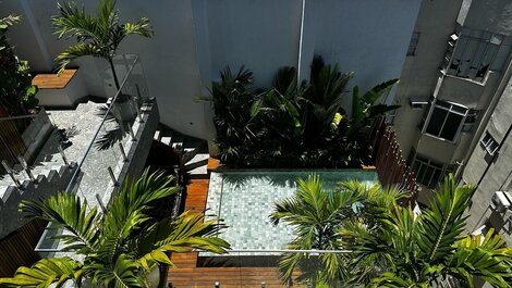 LUXOBRASIL #RJ101 Cobertura Triplex Ipanema Aluguel Temporada