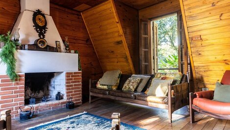 Naturaleza, piscina, chimenea| Rincón brasileño