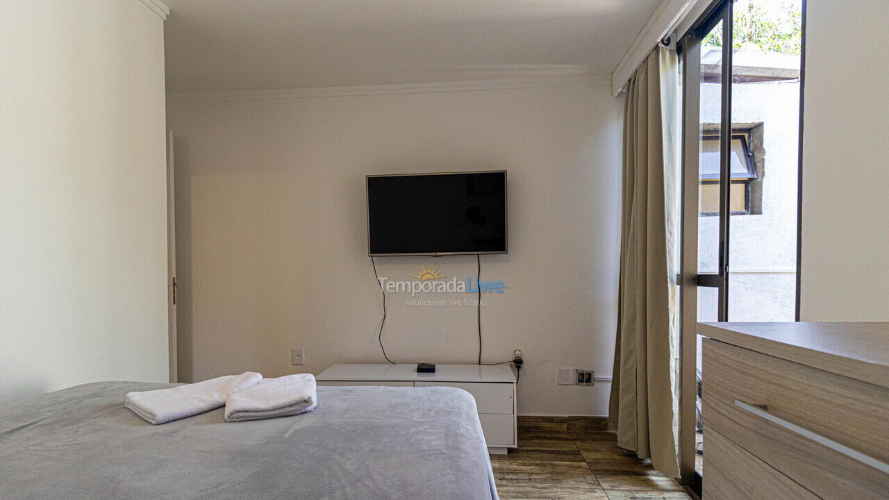 Apartamento para aluguel de temporada em Bertioga (Praia de Guaratuba)