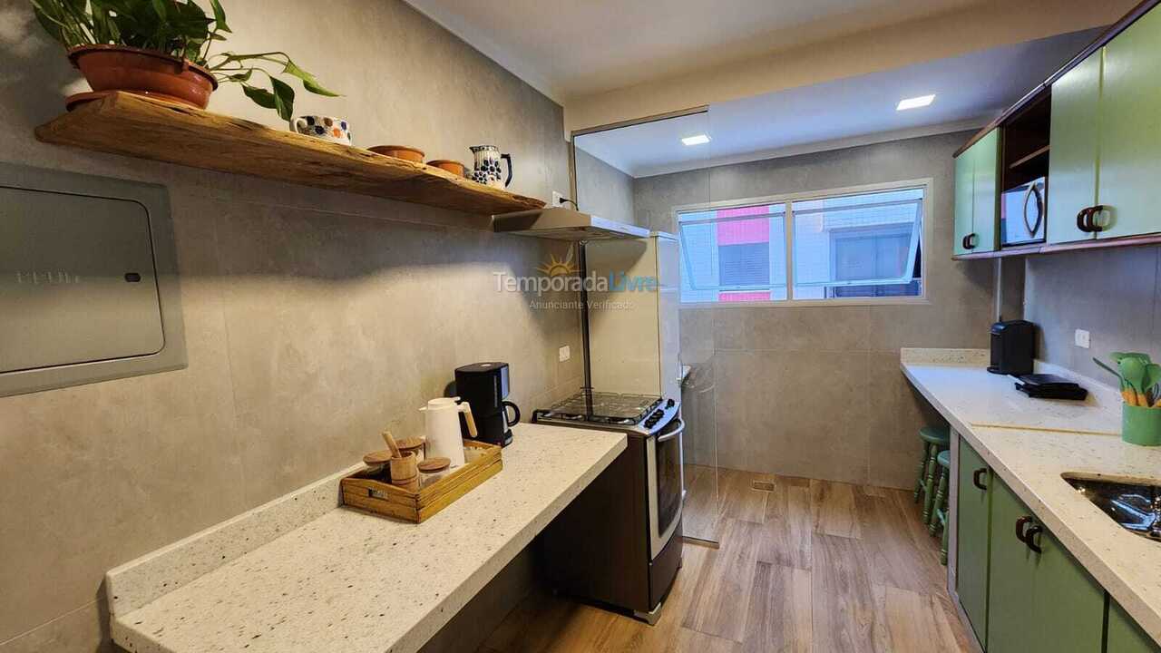 Apartamento para alquiler de vacaciones em Ubatuba (Praia Grande)