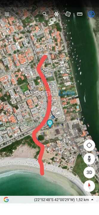 Apartamento para aluguel de temporada em Cabo Frio (Passagem)