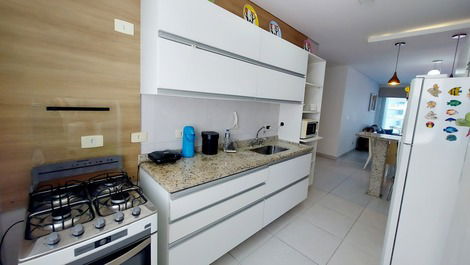 Apartment for 8 people Praia Grande - Sea View