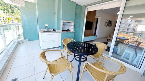 Apartment for 8 people Praia Grande - Sea View