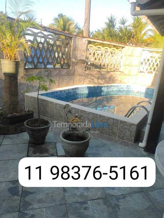 House for vacation rental in Mongaguá (Vera Cruz)