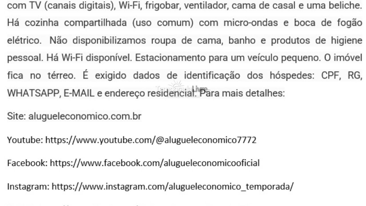 Apartamento para aluguel de temporada em Cabo Frio (Jardim Flamboyant)