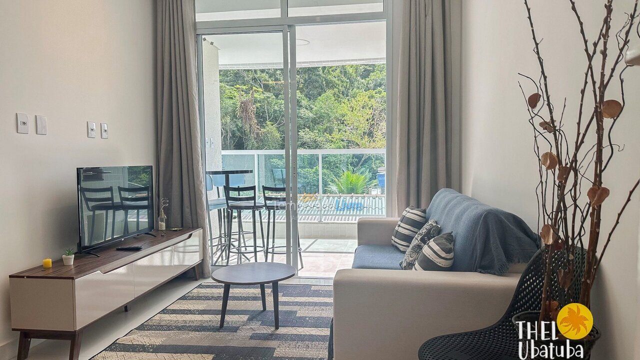 Apartment for vacation rental in Ubatuba (Toninhas)