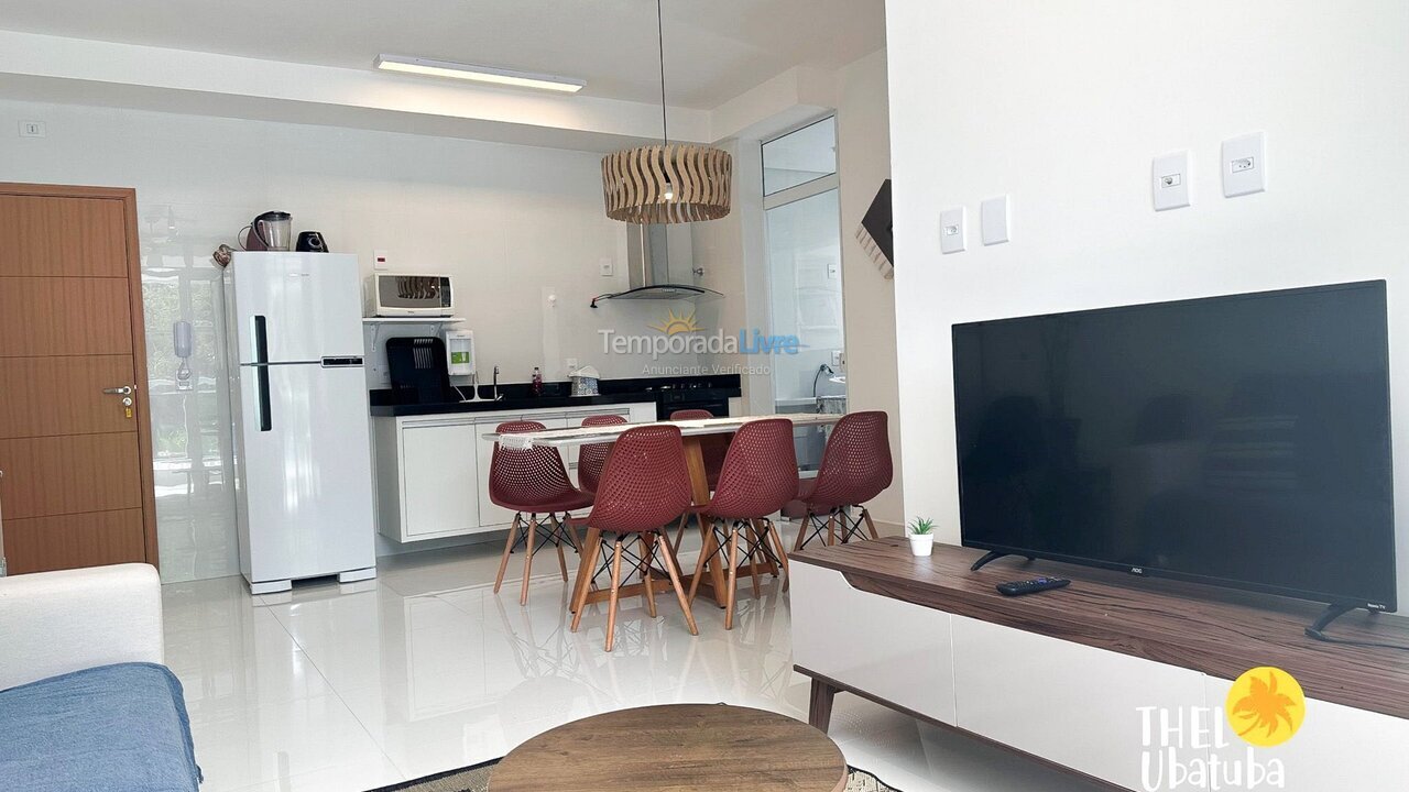 Apartment for vacation rental in Ubatuba (Toninhas)