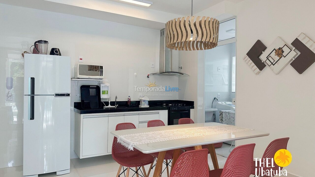 Apartment for vacation rental in Ubatuba (Toninhas)