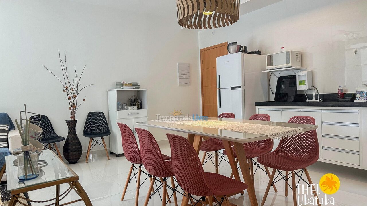 Apartment for vacation rental in Ubatuba (Toninhas)