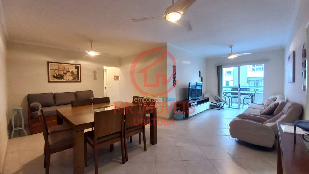 Apartment for vacation rental in Ubatuba (Praia Grande)