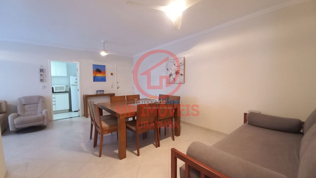 Apartamento para alquiler de vacaciones em Ubatuba (Praia Grande)