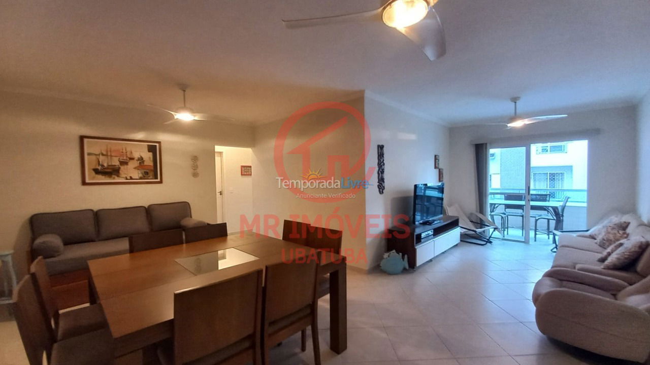 Apartment for vacation rental in Ubatuba (Praia Grande)