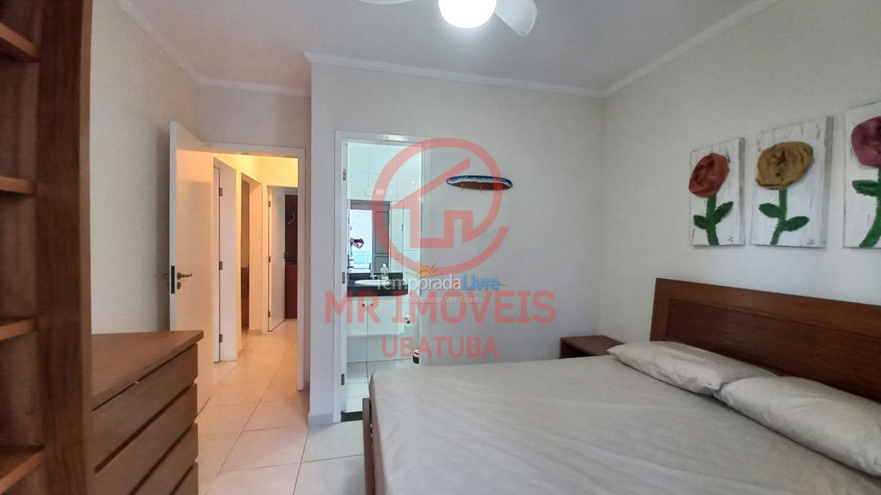 Apartamento para alquiler de vacaciones em Ubatuba (Praia Grande)