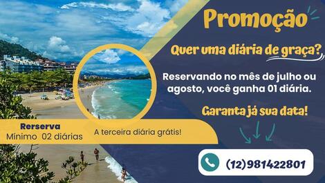 Promoção especial para os meses de julho e agosto!