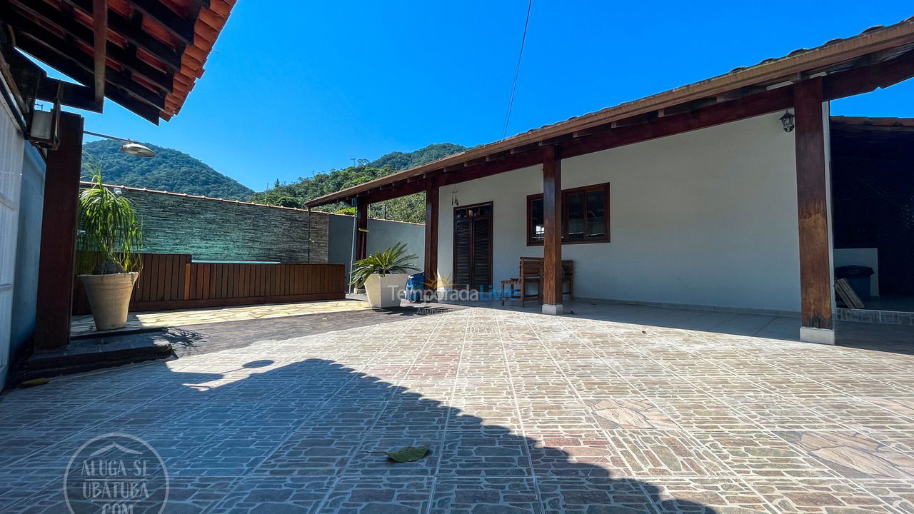 Casa para alquiler de vacaciones em Ubatuba (Enseada)