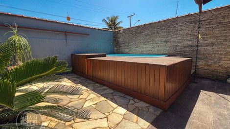 Casa con piscina en Enseada