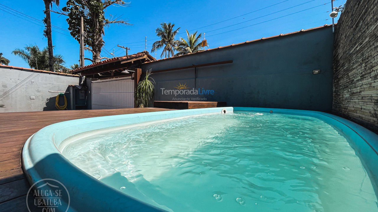 Casa para alquiler de vacaciones em Ubatuba (Enseada)