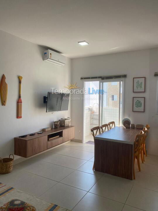 Apartment for vacation rental in Ubatuba (Praia das Toninhas)