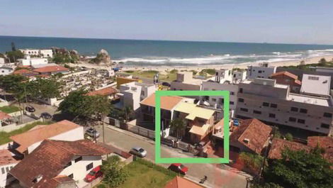 100 mts Praia Grande-300 mts Prainha-Swimming pool- 12 guests