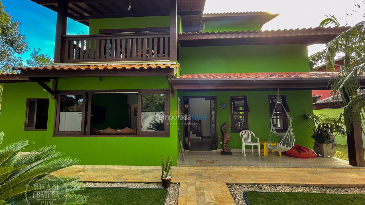 Casa para alquiler de vacaciones em Ubatuba (Praia de Itamambuca)