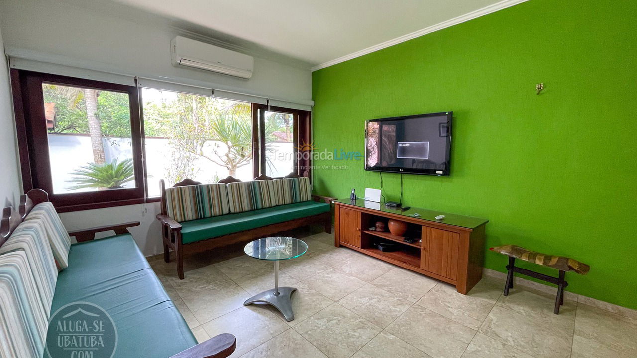 Casa para alquiler de vacaciones em Ubatuba (Praia de Itamambuca)