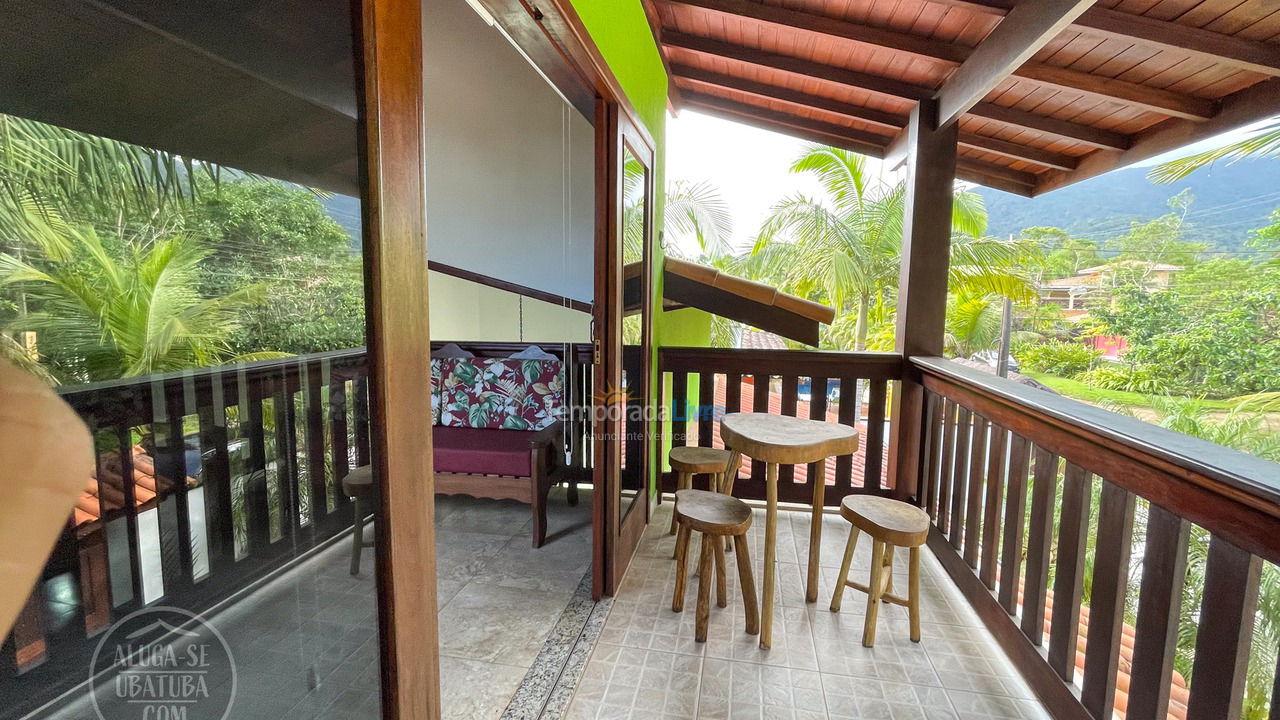 Casa para alquiler de vacaciones em Ubatuba (Praia de Itamambuca)