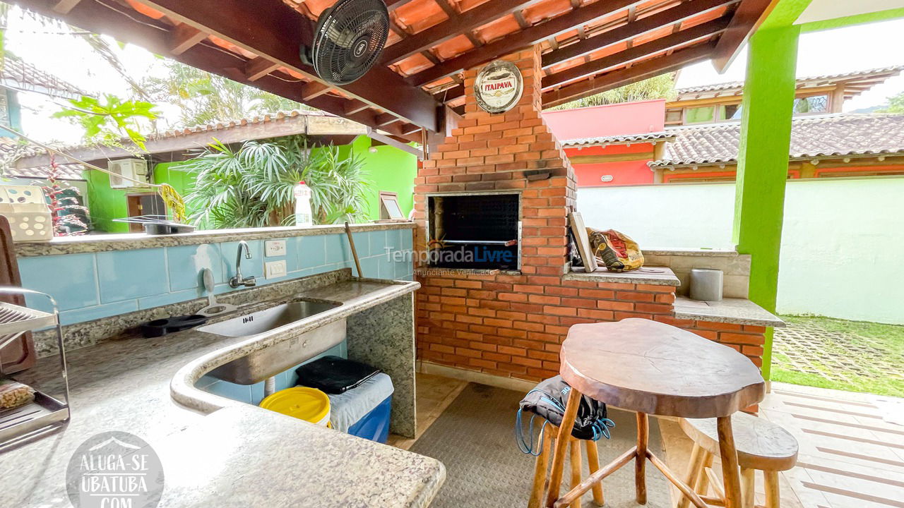 House for vacation rental in Ubatuba (Praia de Itamambuca)