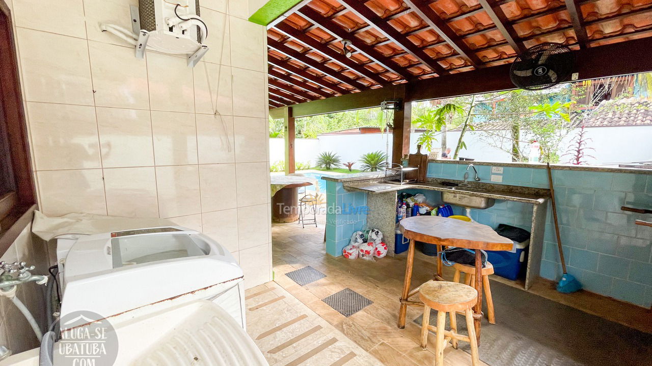 House for vacation rental in Ubatuba (Praia de Itamambuca)