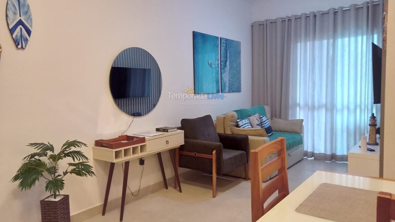 Apartamento para alquiler de vacaciones em Ubatuba (Praia das Toninhas)