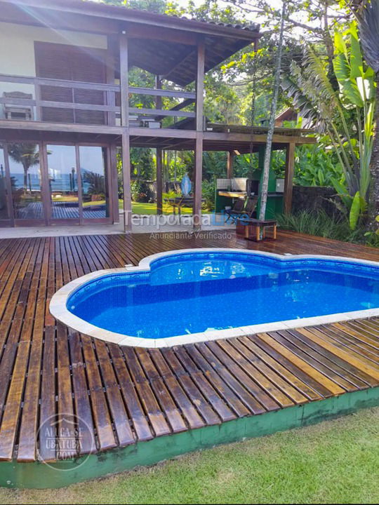 Casa para alquiler de vacaciones em Ubatuba (Praia das Toninhas)