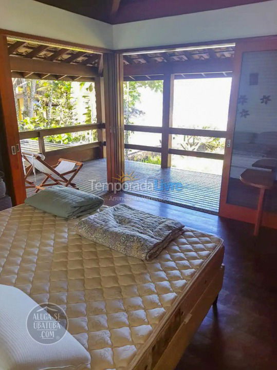 Casa para alquiler de vacaciones em Ubatuba (Praia das Toninhas)