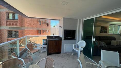 Apartamento 3 suítes Alto Padrão a 20m da praia!