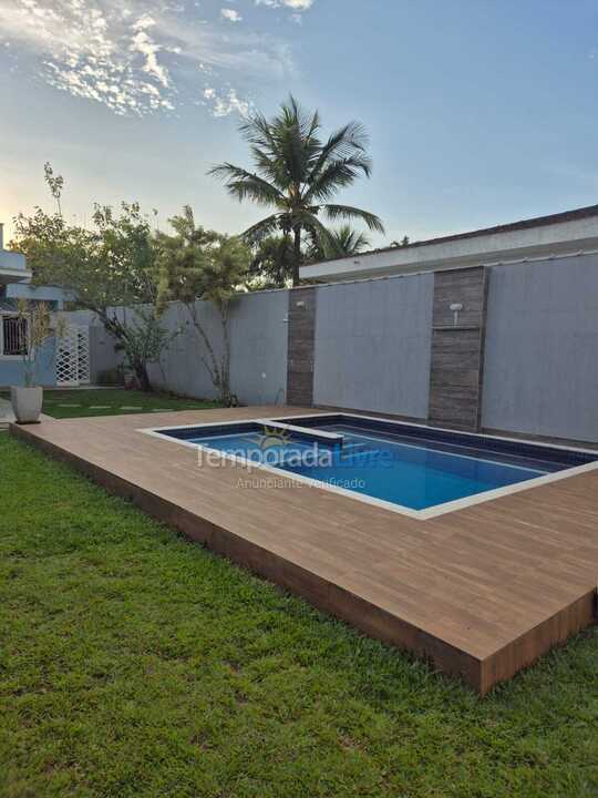 Casa para alquiler de vacaciones em Bertioga (Praia do Indaiá)