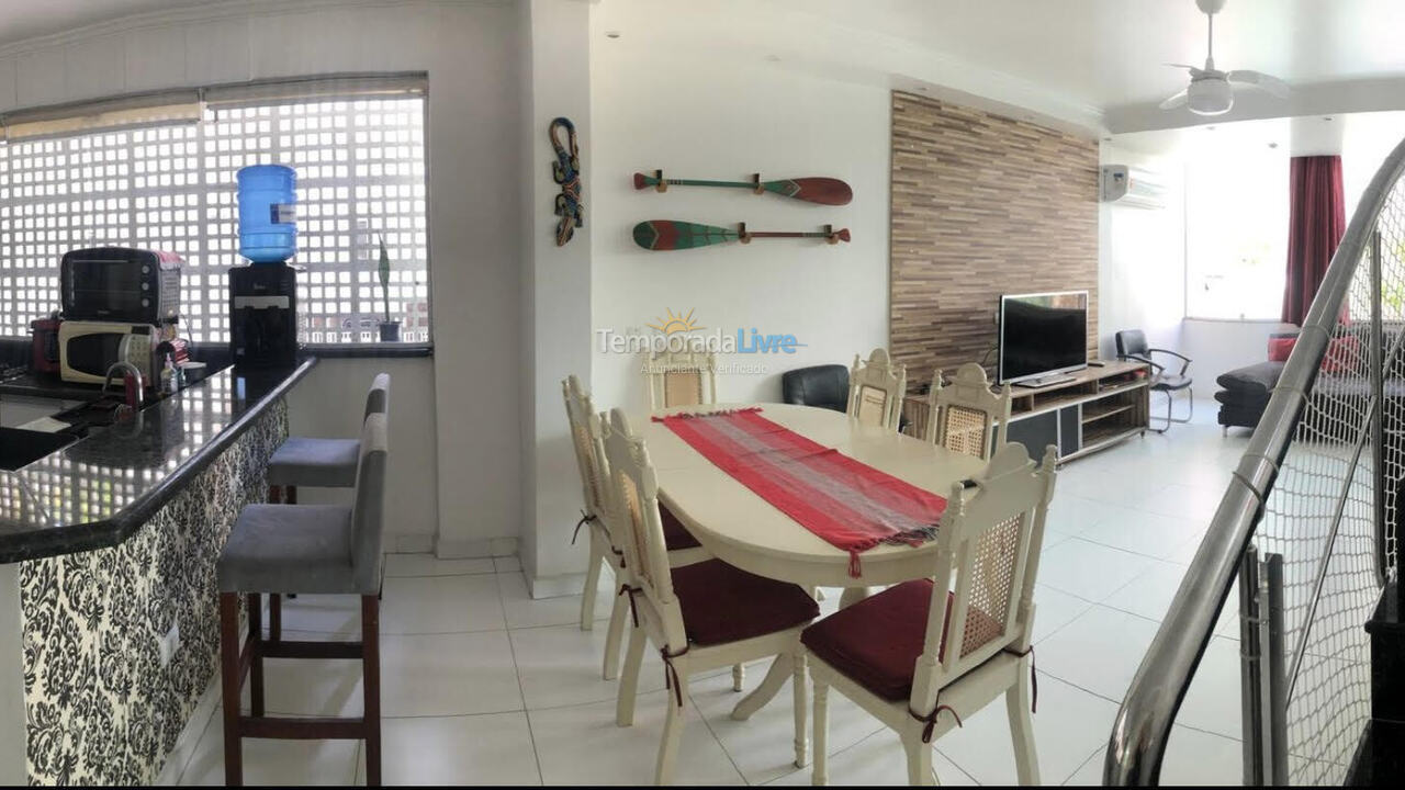 Apartamento para aluguel de temporada em Guarujá (Astúrias)