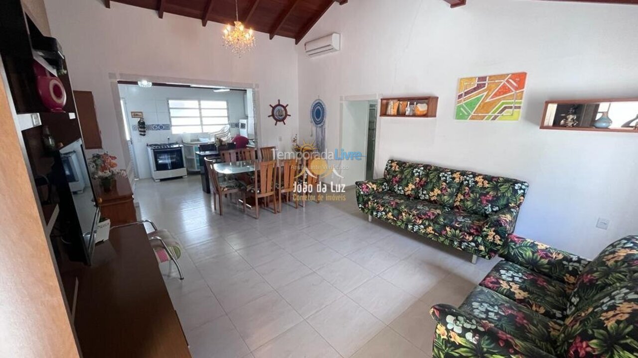 House for vacation rental in Florianopolis (Canasvieiras)