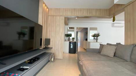 Apartamento (Decorado) 2 suites en Módulo 07 - Riviera de São Lourenço