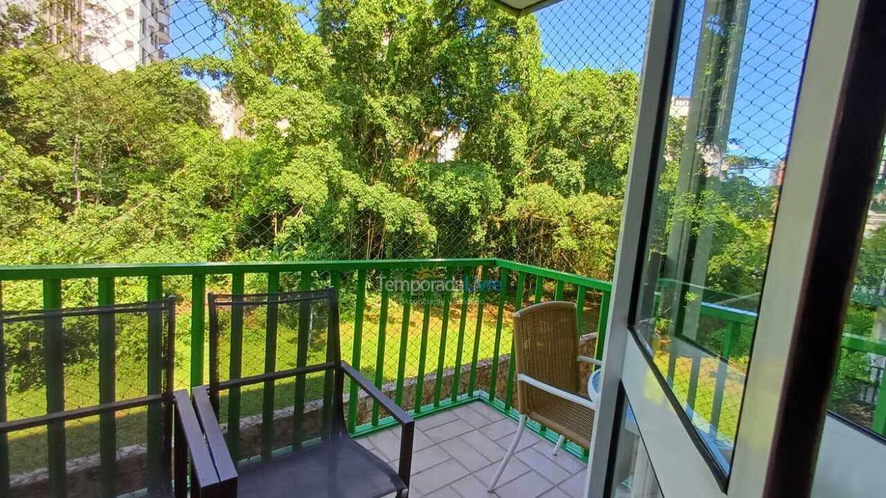 Apartamento para aluguel de temporada em Bertioga (Riviera de São Lourenço)