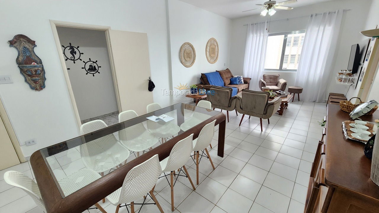 Apartamento para aluguel de temporada em Guarujá (Pitangueiras)