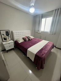 03 Rooms with Air-conditioning, Praia do Morro, Wifi for up to 06 people.