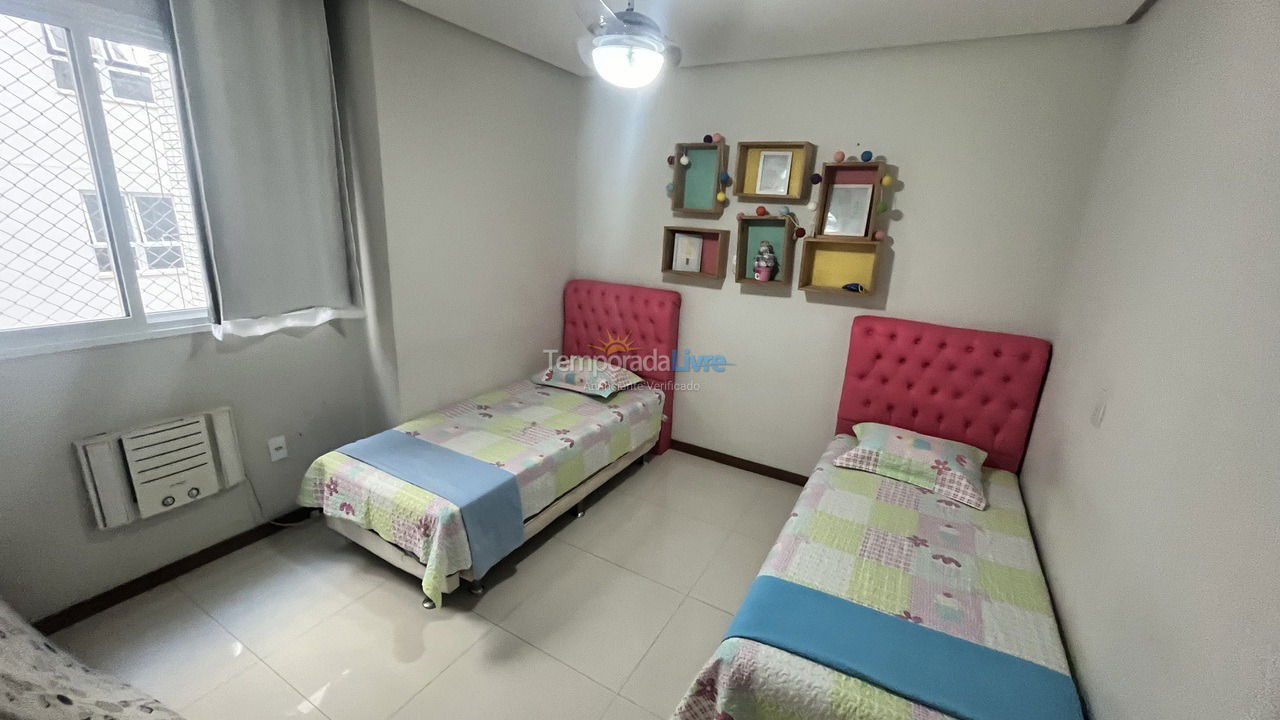 Apartment for vacation rental in Guarapari (Praia do Morro)