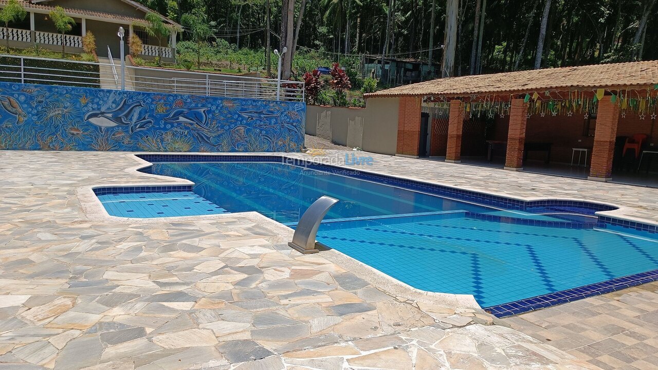 Casa para alquiler de vacaciones em São Lourenço da Serra (Triângulo Azul)