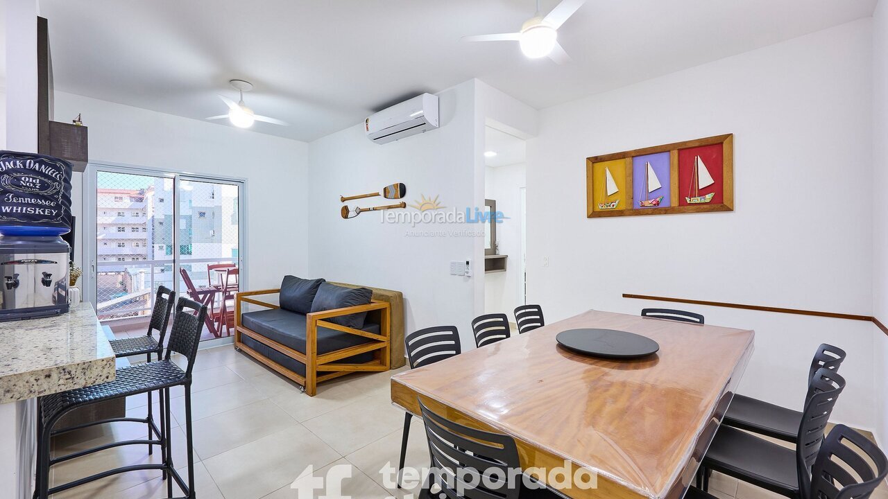 Apartamento para alquiler de vacaciones em Ubatuba (Praia Grande)