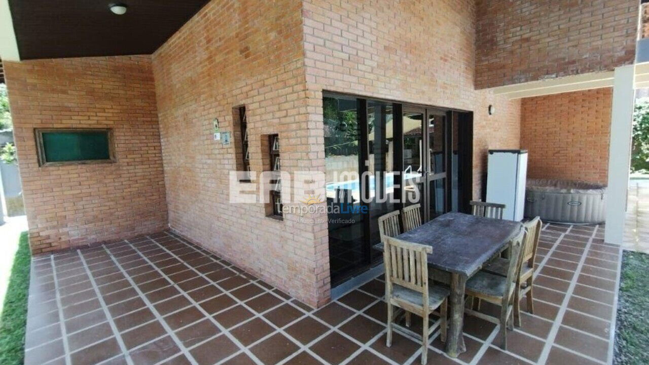 Casa para alquiler de vacaciones em Ubatuba (Praia de Itamambuca)